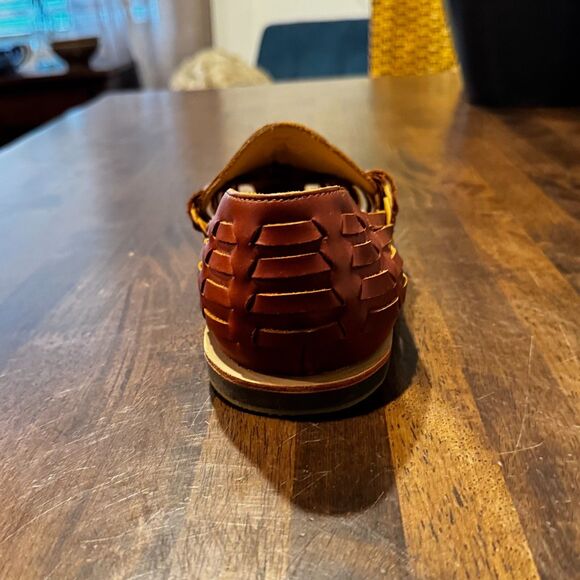 Nisolo Brown Leather Sandals - Picture 5 of 8